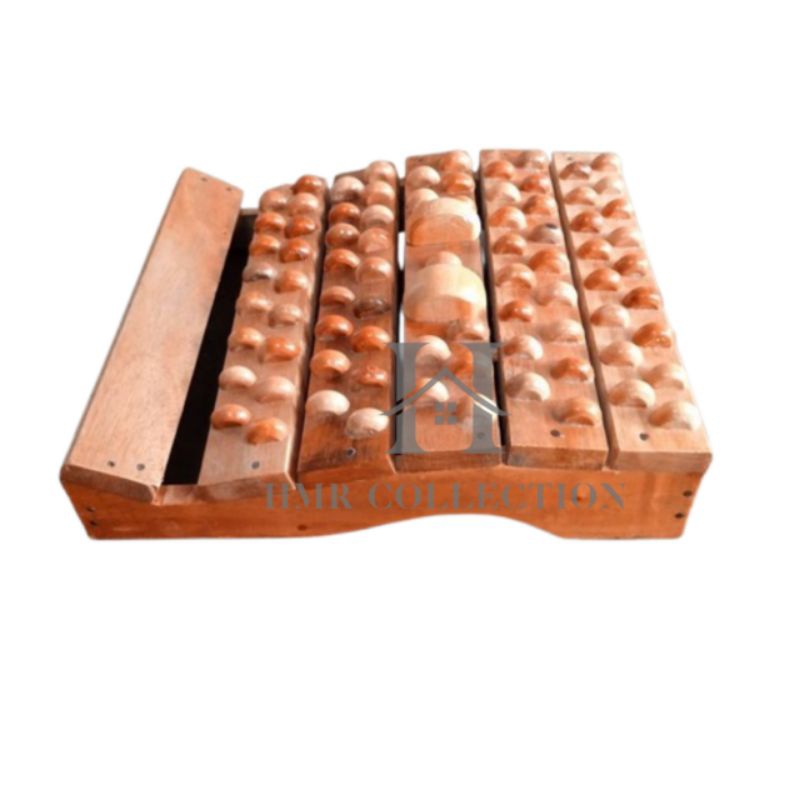 papan pijat refleksi kaki kayu tradisional/papan pijat terapi kaki/alat pijat kayu