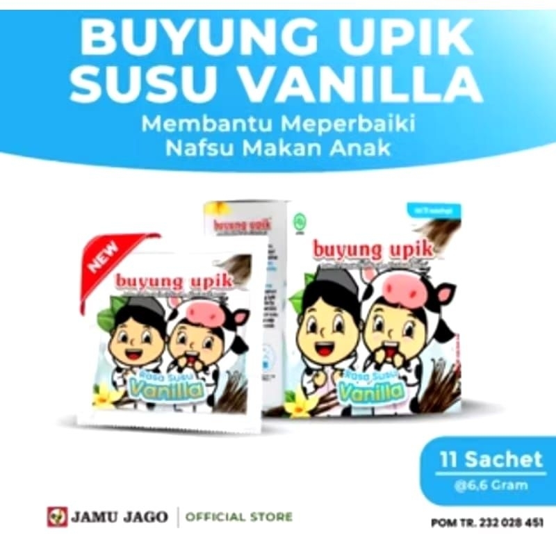 

buyung upik vanila susu isi 11 sachet