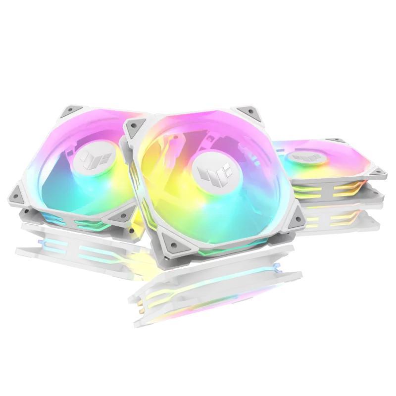 FAN CASING ASUS TUF Gaming TR120 ARGB Fan White - Triple Pack - WHITE