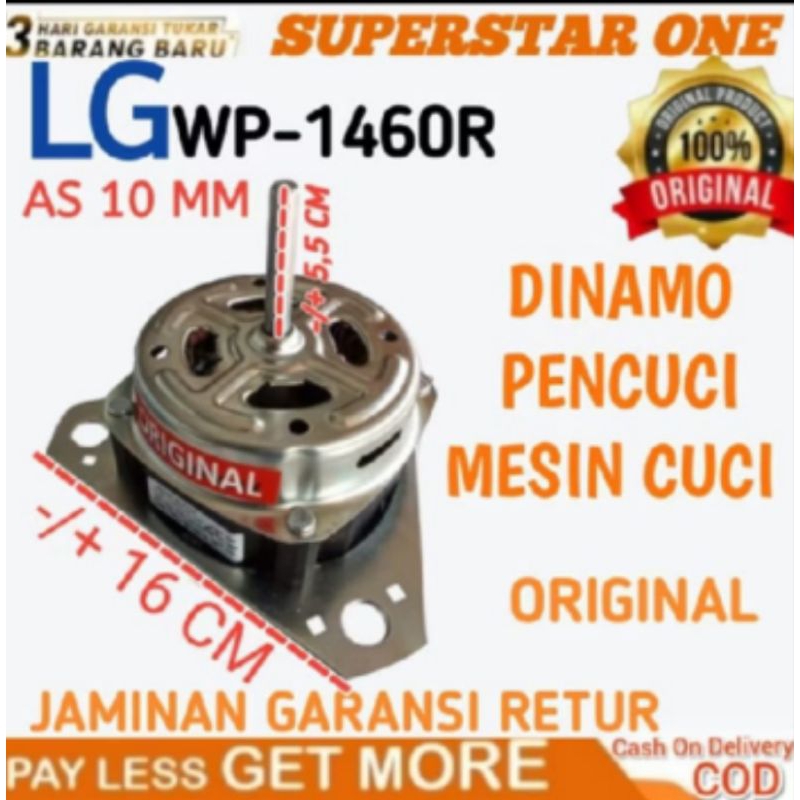Dinamo  wash / pencuci mesin cuci LG wp - 160r/wp 1250 R