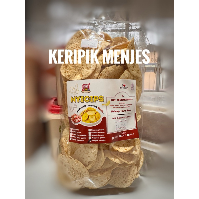 

NYICIPS Keripik menjes