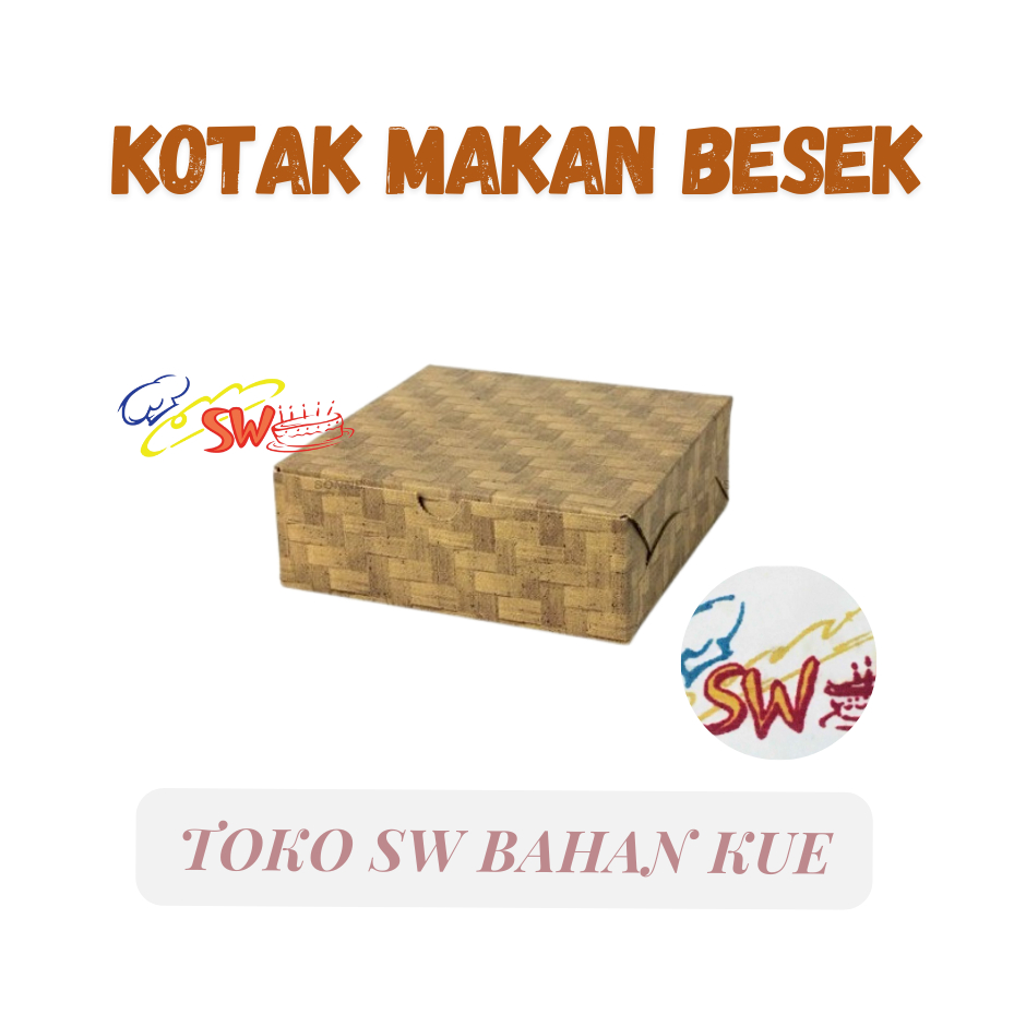 

KOTAK MAKAN BESEK 20X20X7
