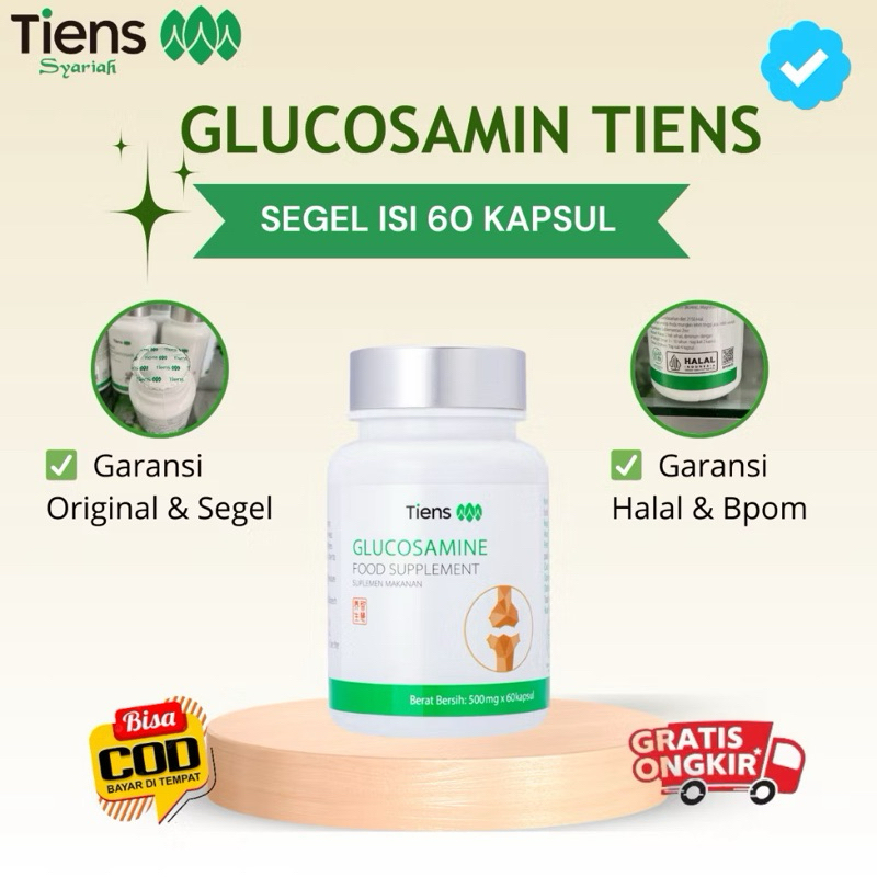 TIENS GLUCOSAMINE KAPSUL ORIGINAL RESMI GLUCOSAMINE TIENS
