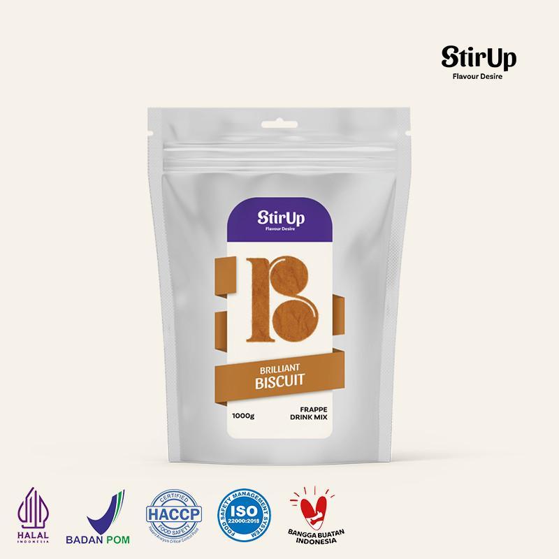 

StirUp Brilliant Biscuit - Frappe Powder Rasa Biskuit