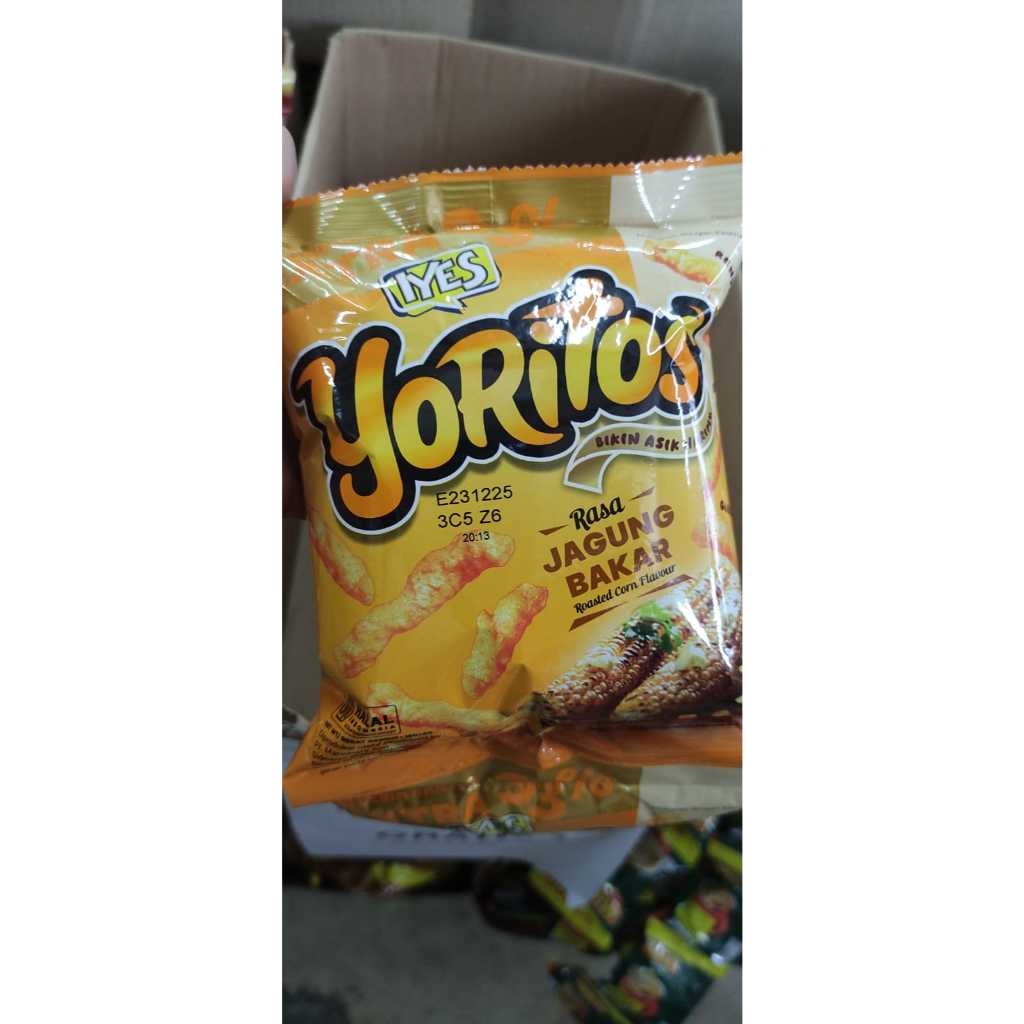 

Ciki-Yoritos-Renceng-2000-Beli 2 Gratis 1-, Rasa Jagung Bakar- Jagung Bakar Pedas-Murah-Promo-Mayasi