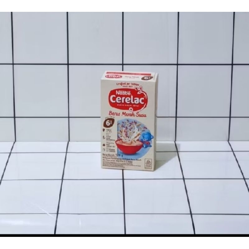 Nestle Cerelac Beras Merah Susu 120gr Box