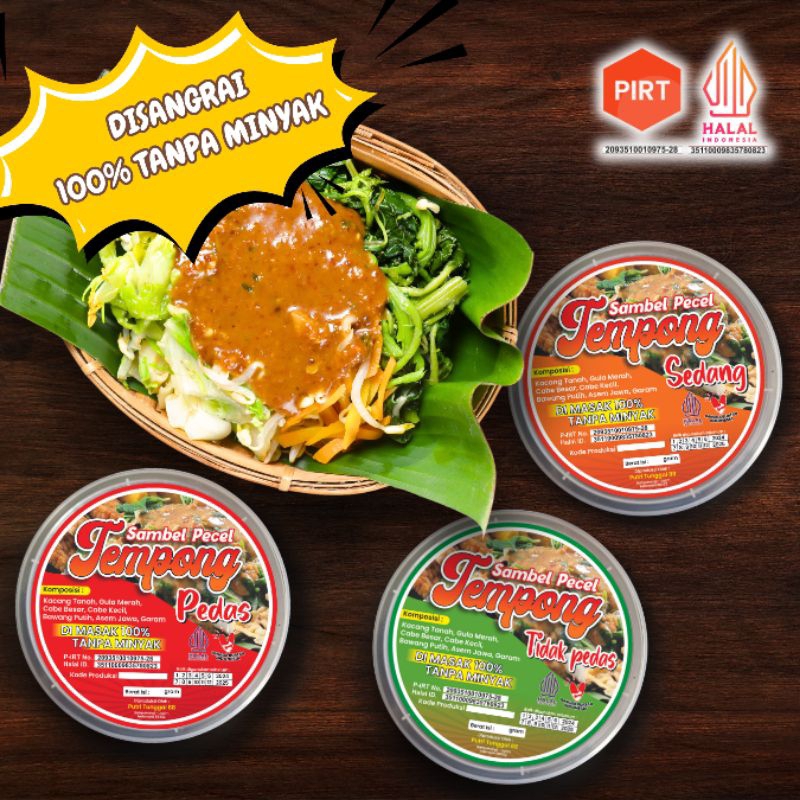 

Best seller||Sambel pecel/Bumbu pecel sangrai 1/2kg