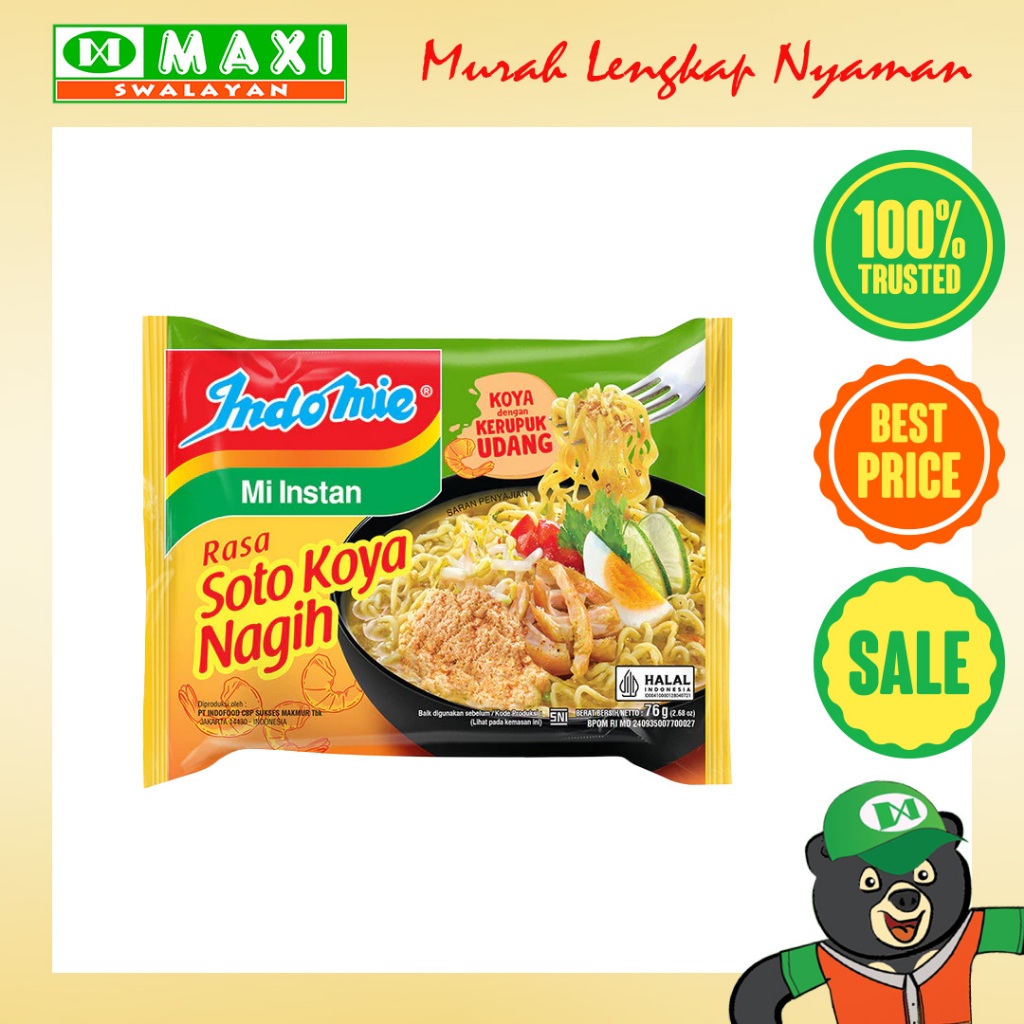 

Indomie Soto Koya Nagih 75gr