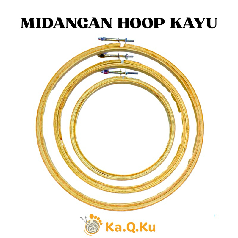 MIDANGAN HOOP / MIDANGAN KAYU LOKAL ANGGREK BIRU
