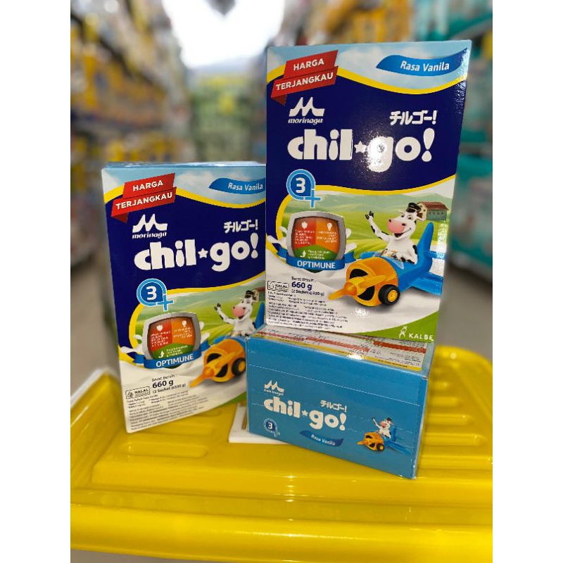 

CHILGO 3+ 660gram rasa vanila
