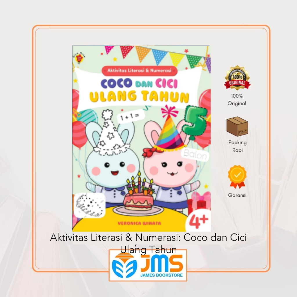 Aktivitas Literasi & Numerasi: Coco dan Cici Ulang Tahun
