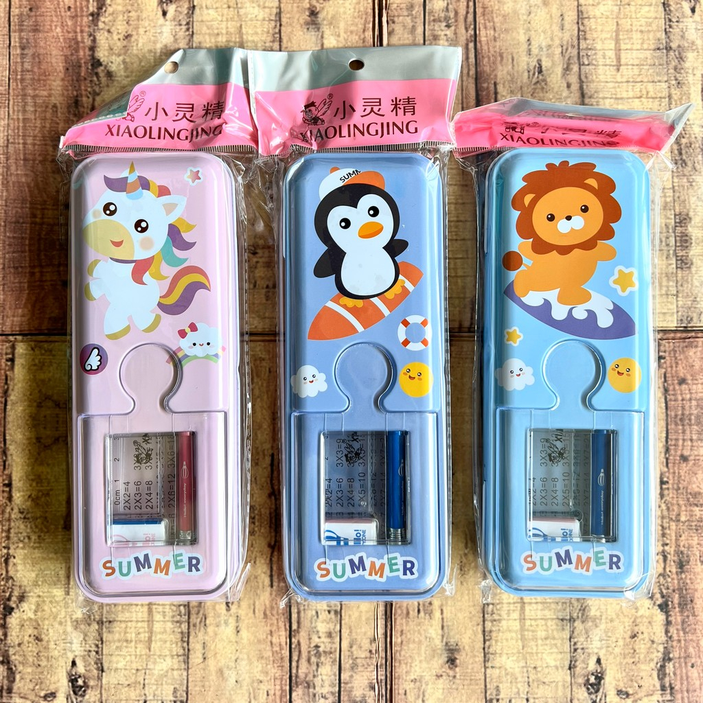 

KOTAK PENSIL KALENG XIAOLINGJING B-648-01