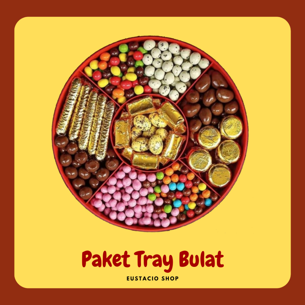 

Parcel Coklat Tray Bulat MIx Coklat L'agie