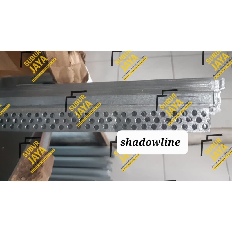 Shadowline tebal 0.35mm plafon galvalum