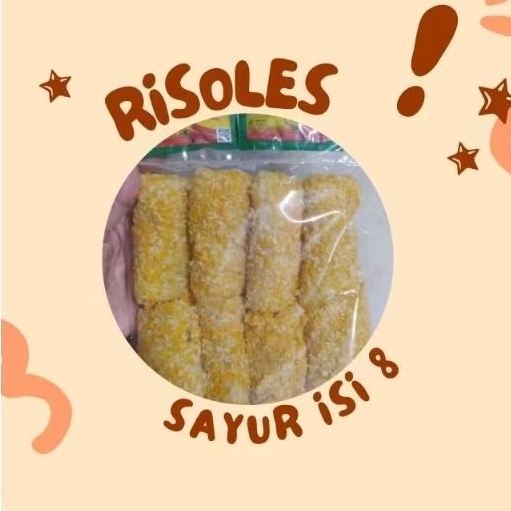 

Risoles Sayur isi 8 Pcs