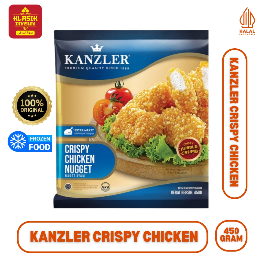 

Kanzler Crispy Chicken Nugget - 450gr