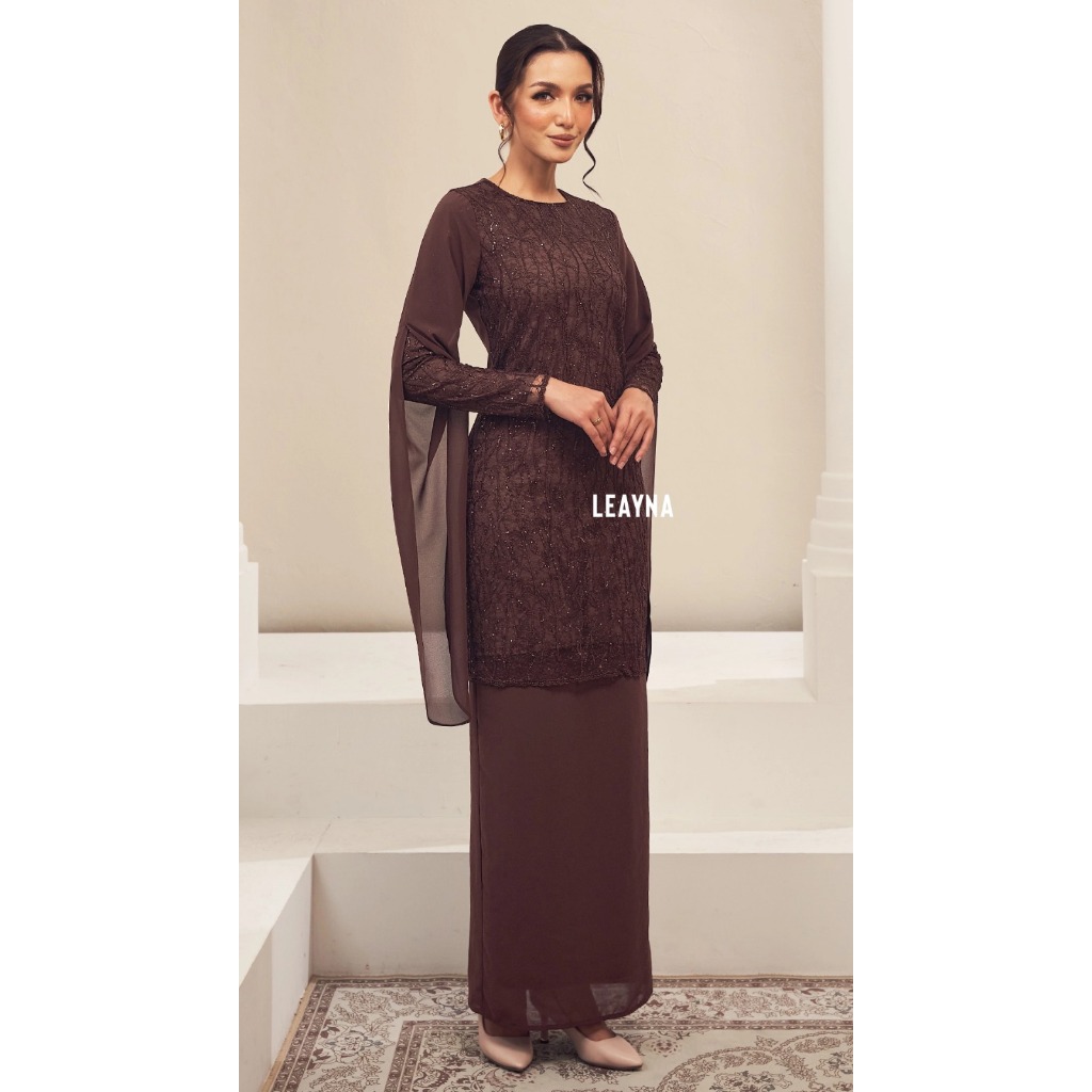 IRENE SET KURUNG ( TUNIK + ROK )  BAJU MALAYSIA KURUNG FASHION MUSLIMMELAYU DRESS KONDANGAN PRESBODY