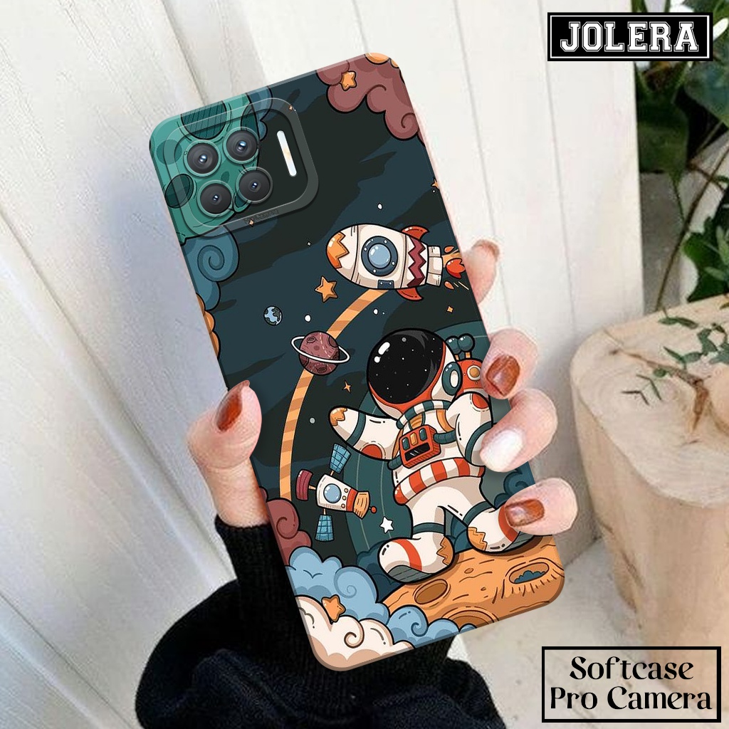 Softcase Hp OPPO RENO 4F - Case Hp OPPO RENO 4F - Silikon Hp OPPO RENO 4F - Motif Cartoon Keren - Ca