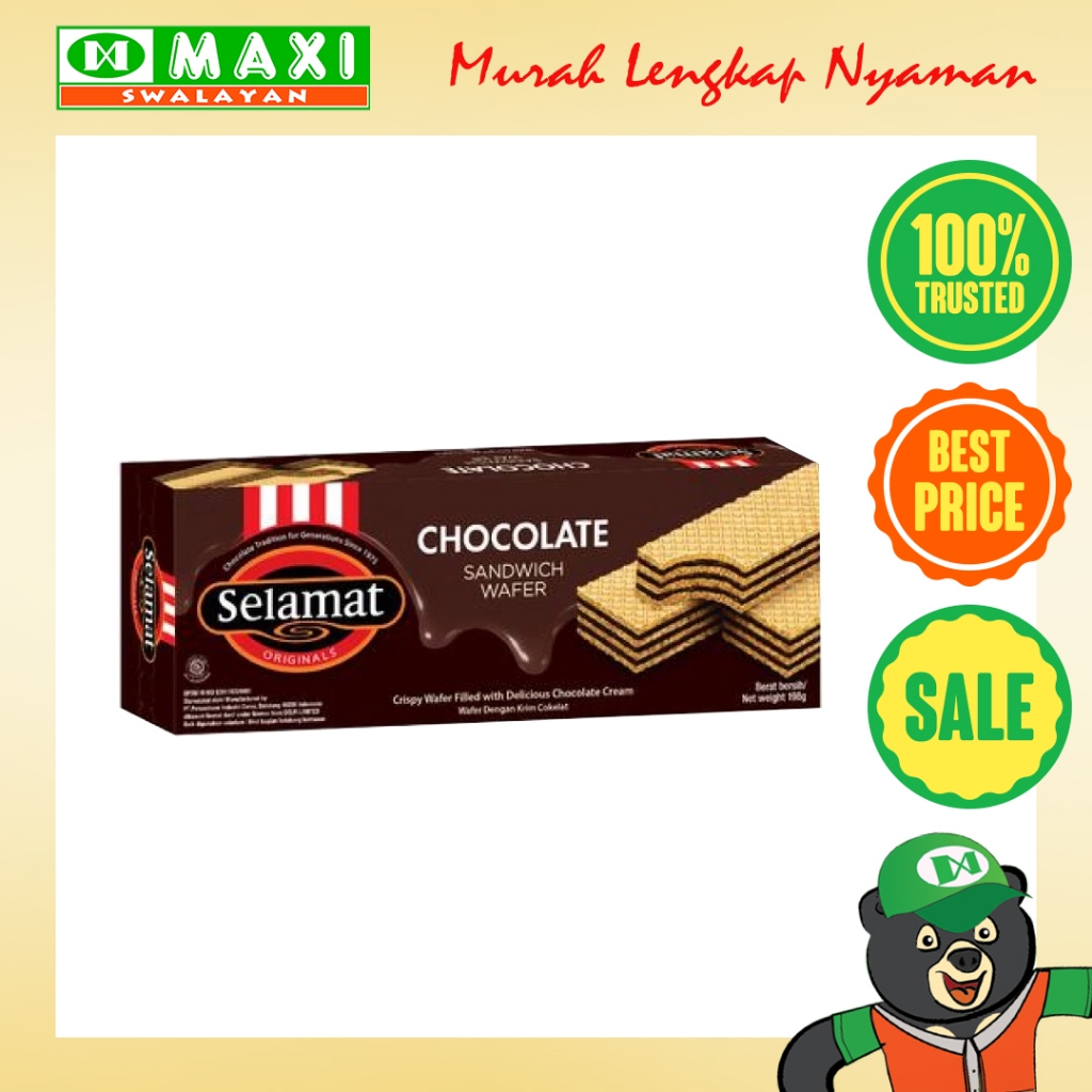 

Selamat Wafer Coklat 145gr