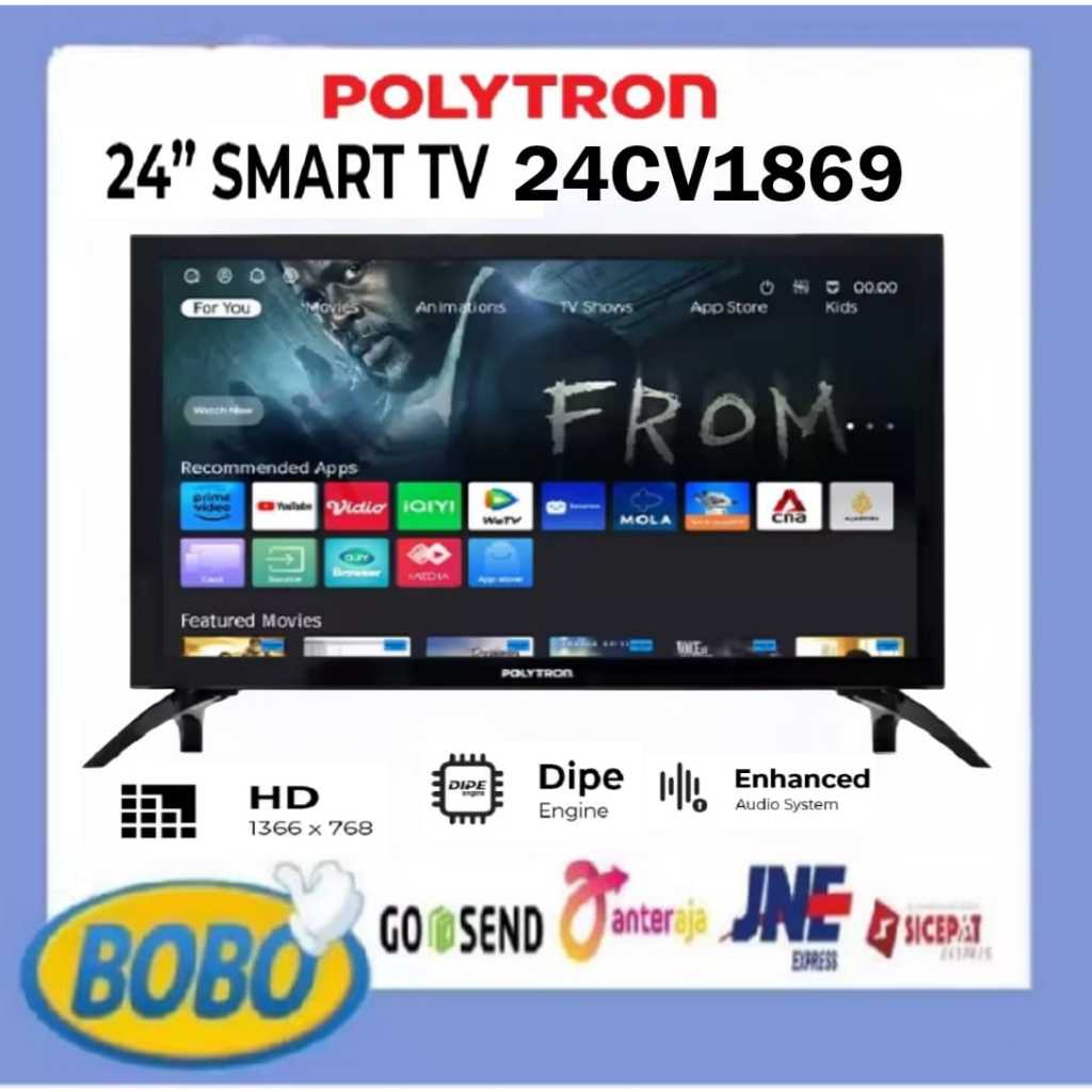 POLYTRON LED Smart TV 24CV1869 -  24 INCH SMART TV