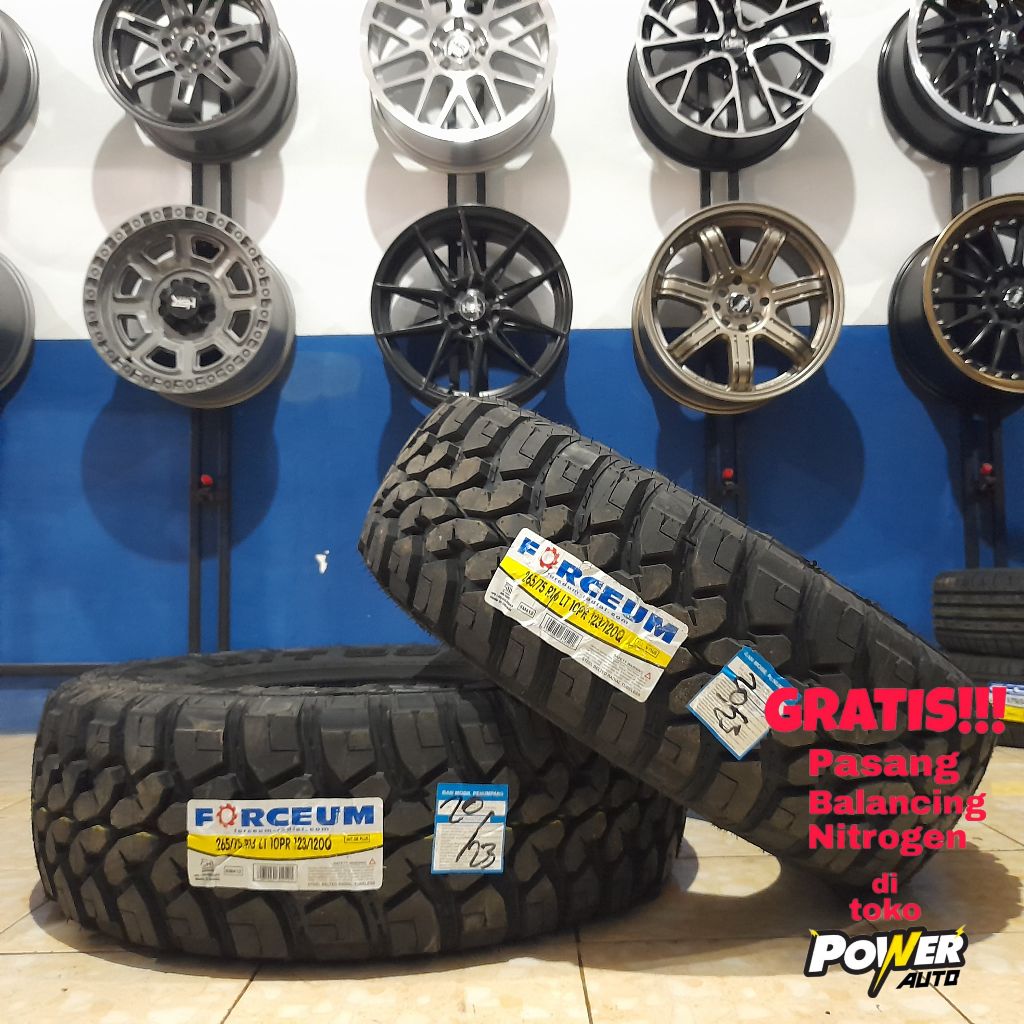 BAN LOKAL RAGI MT TAHUN BARU  265 75 R15 FORCEUM MT