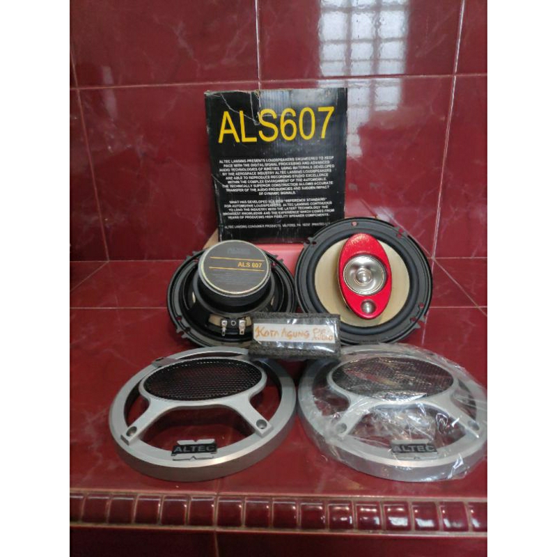 Speaker Altec Lansing ALS 607 Coaxial 6" 3Way