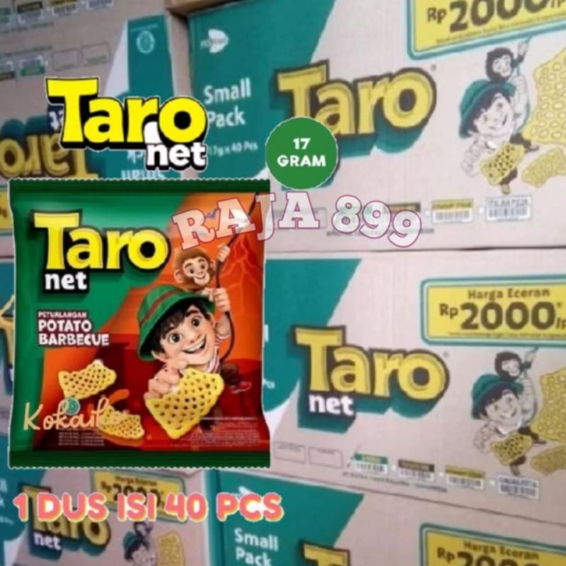 

TARO NET 17GR POTATO BBQ DUS ISI 40 PCS | CEMILAN SNACK TARO