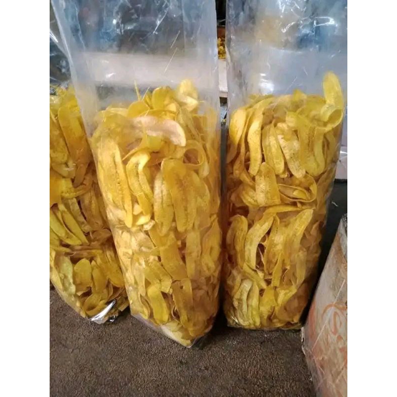 

kripik pisang asin, gurih 1kg kriuk pisang nangka