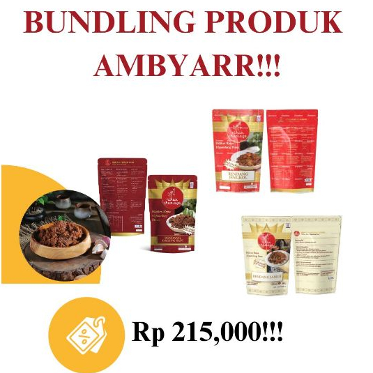 

BUNDLING PRODUK AMBYAR!!!