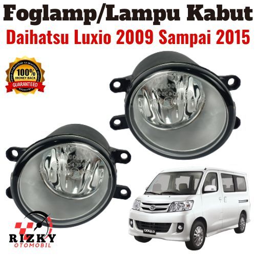 foglamp daihatsu luxio/lampu kabut daihatsu luxio / lampu bemper daihatsu luxio 2009 sampi 2015