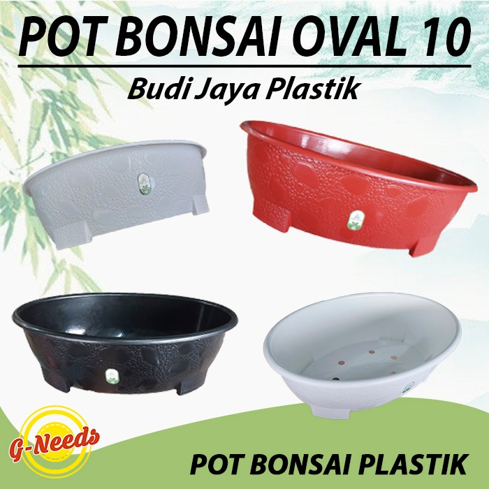RK Pot BJP Bonsai OVAL 10 (50cm) / Ceper Oval Besar Budi Jaya BONSAI 10