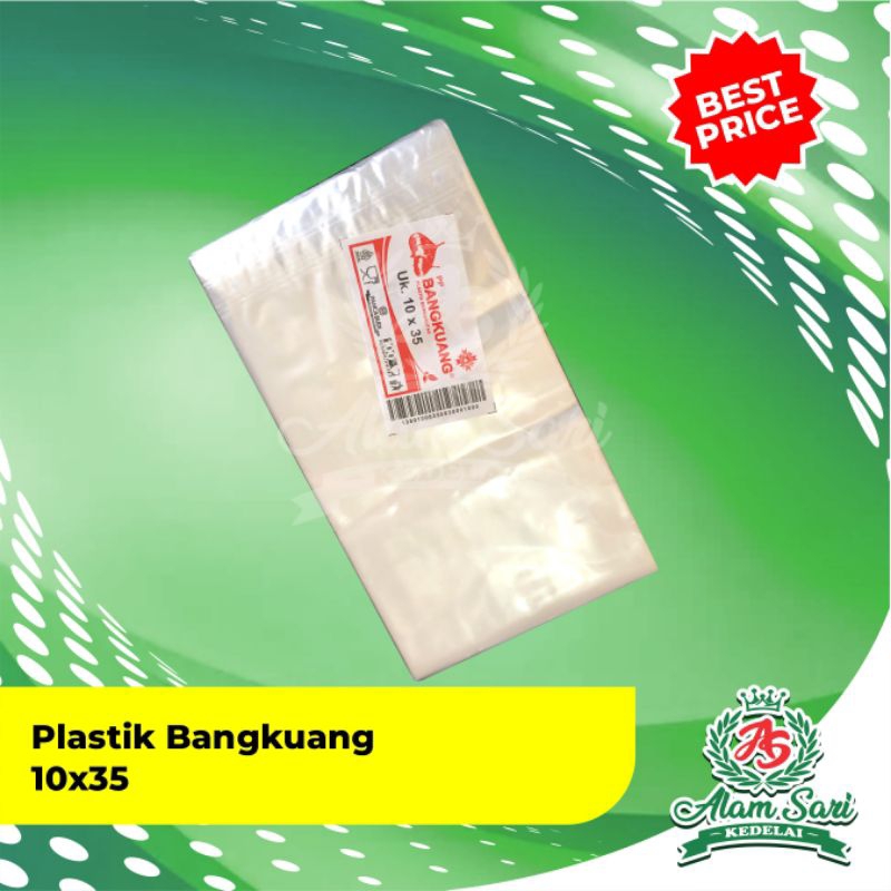 Plastik PP Bening Bangkuang 10×35