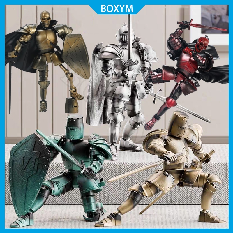 NEW Ksatria Kerangka Dummy 13 Action Figure 3D Print Movable Action Figurines Ksatria Romawi