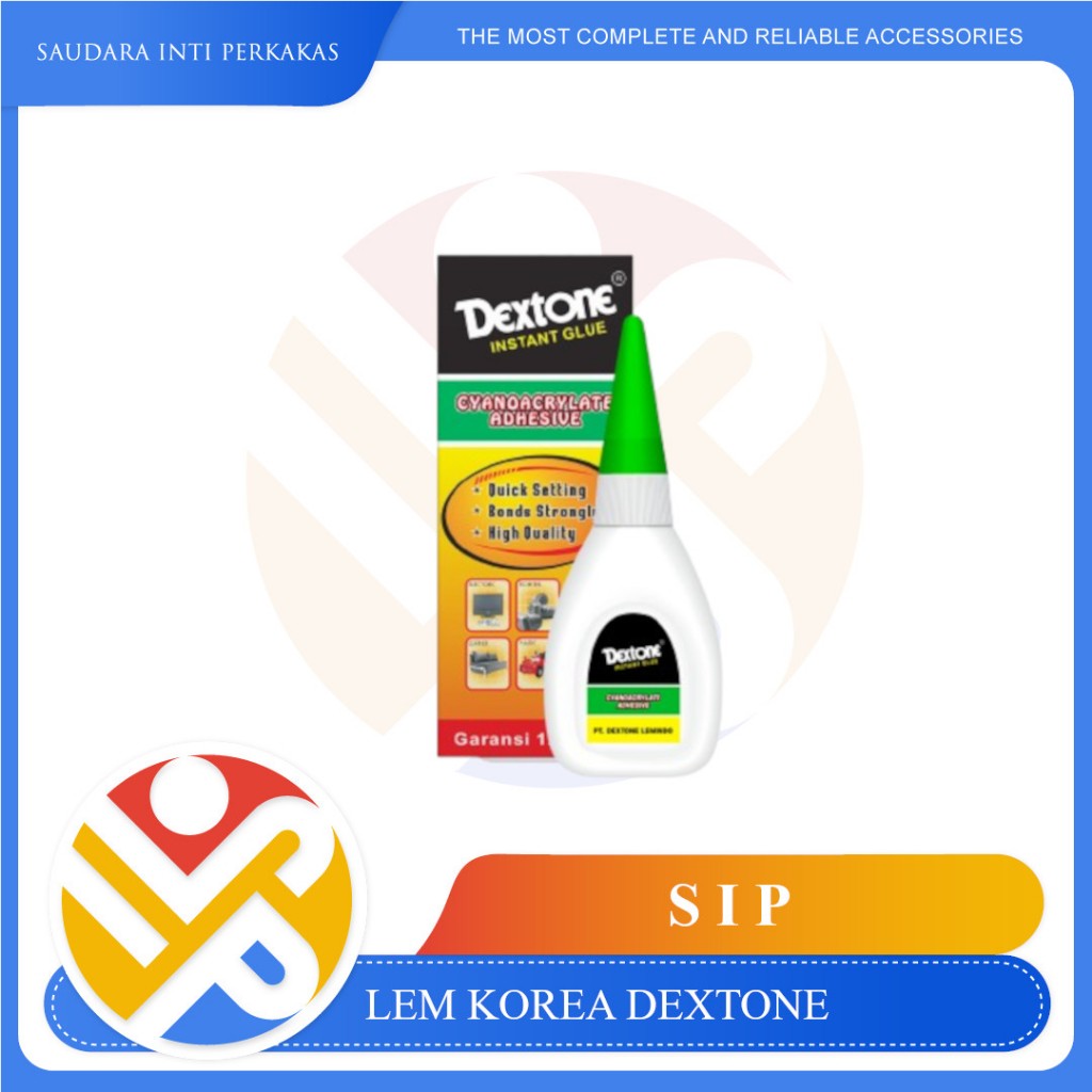 

Dextone Instant Glue / Lem Dextone Cair / Lem Korea dextone 15GR