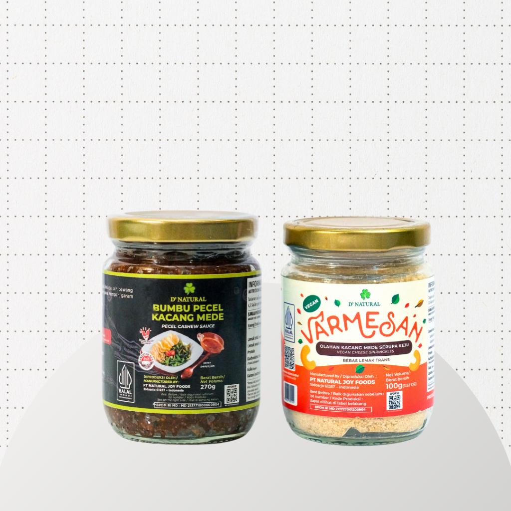 

Paket Bundling Lezat Dua Cara (Bumbu Pecel Mente + Varmesan)