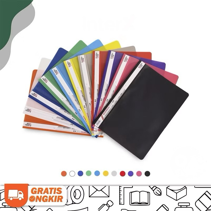 

BUSINESS FILE A4 FOLDER ONE / MAP BISNIS / SNELHECTER PLASTIK A4 FOLDER ONE