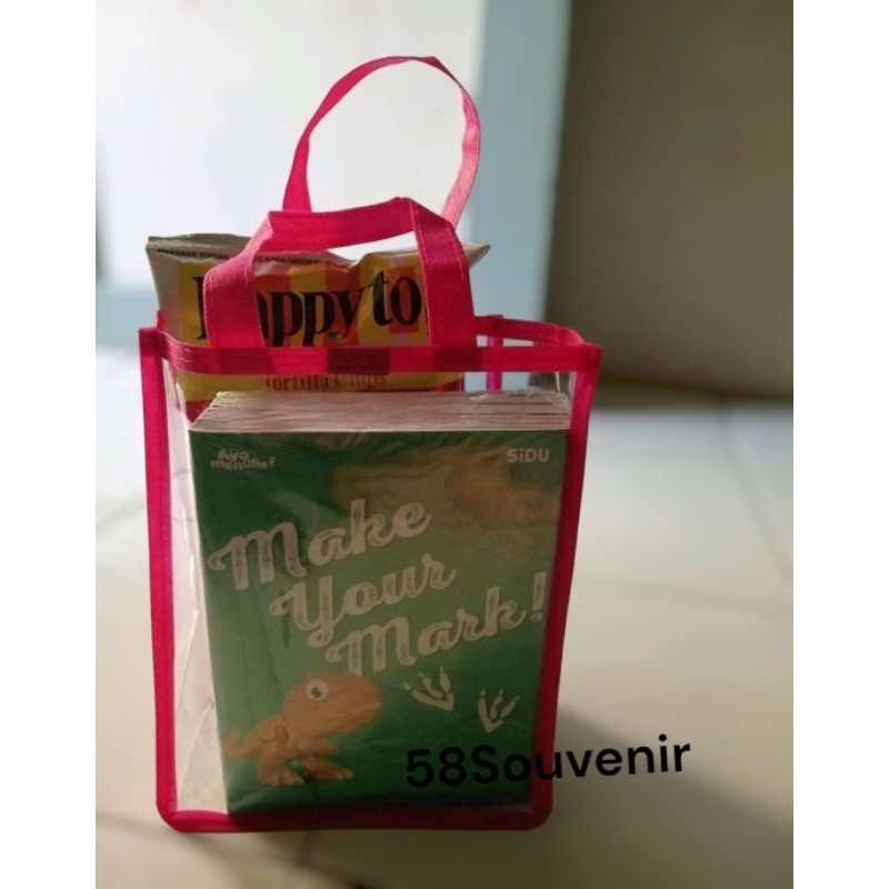 Tas Buku tas mika cantik tas jinjing tas buku kursus les