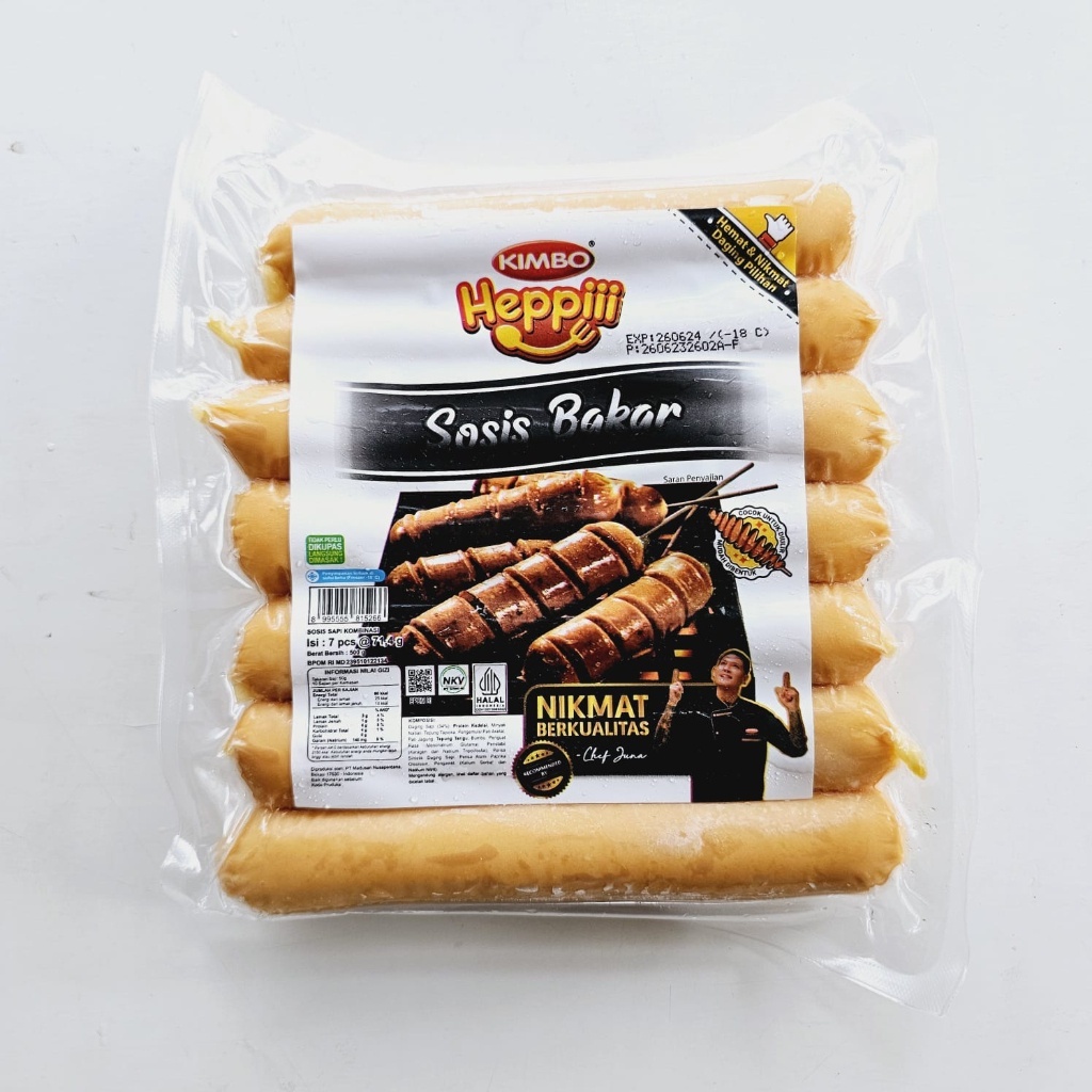 

SOSIS KIMBO HEPPI SOSIS BAKAR JUMBO ISI 7