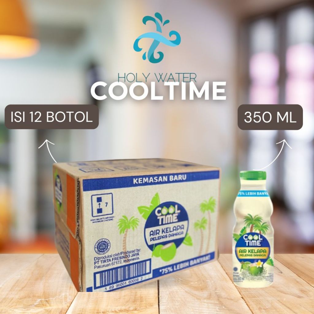 

COOLTIME 350ML AIR KELAPA DUS ISI 12 BOTOL PER KARTON - READY LEMINERAL, AQUA, CLEO, VIT, PRISTINE, POCARI Air Minum Kemasan Botol Minuman