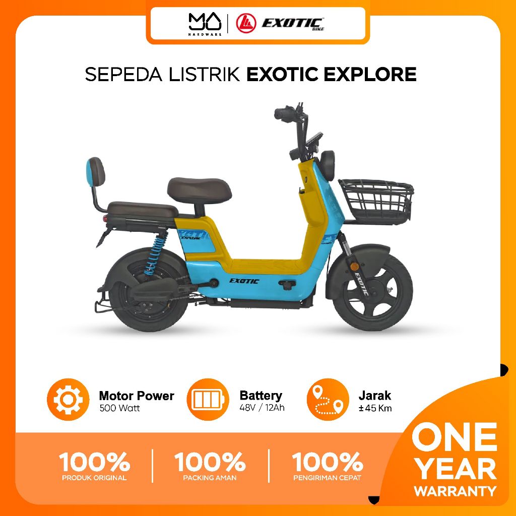 Sepeda LIstrik Exotic Explore /500watt