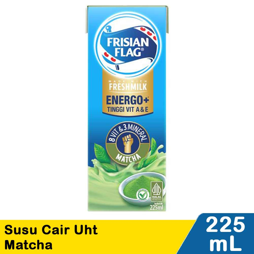 

FRISIAN FLAG SUSU CAIR UHT MATCHA TPK 225mL