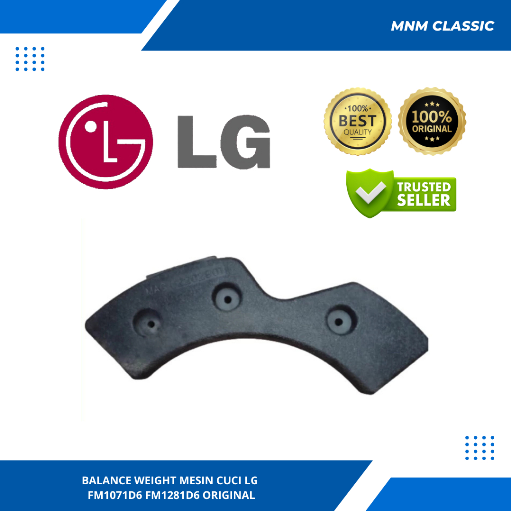 BALANCE WEIGHT MESIN CUCI LG FM1071D6 FM1281D6 ORIGINAL