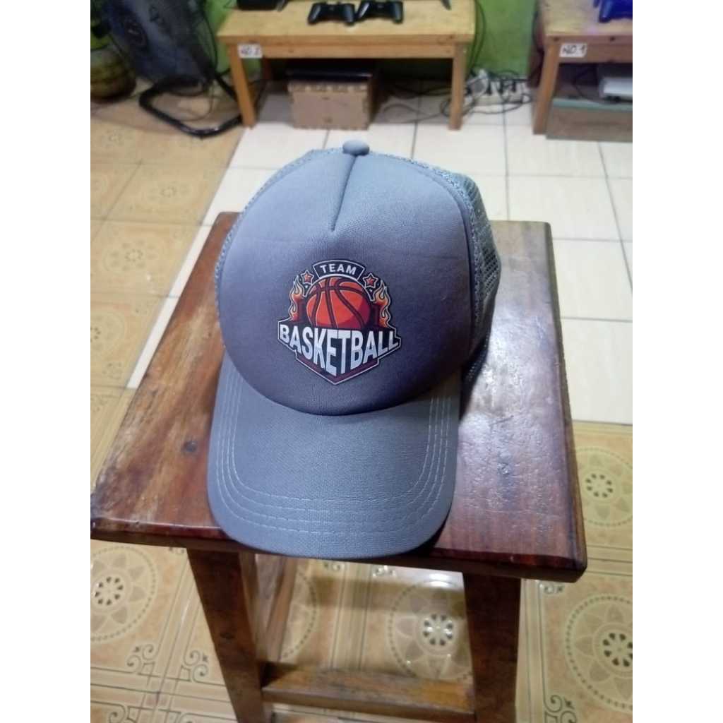 PAKET USAHA TOPI TRUKER JARING BASEBALL