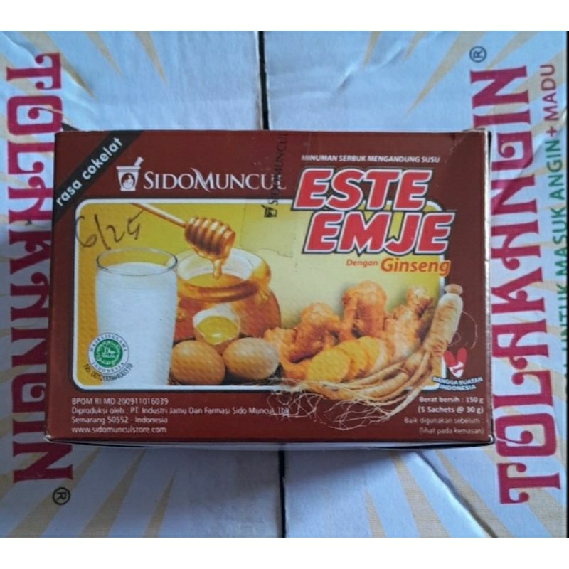 

stmj coklat ASLI SIDOMUNCUL ASLI 100% ada BPOM nyaaa