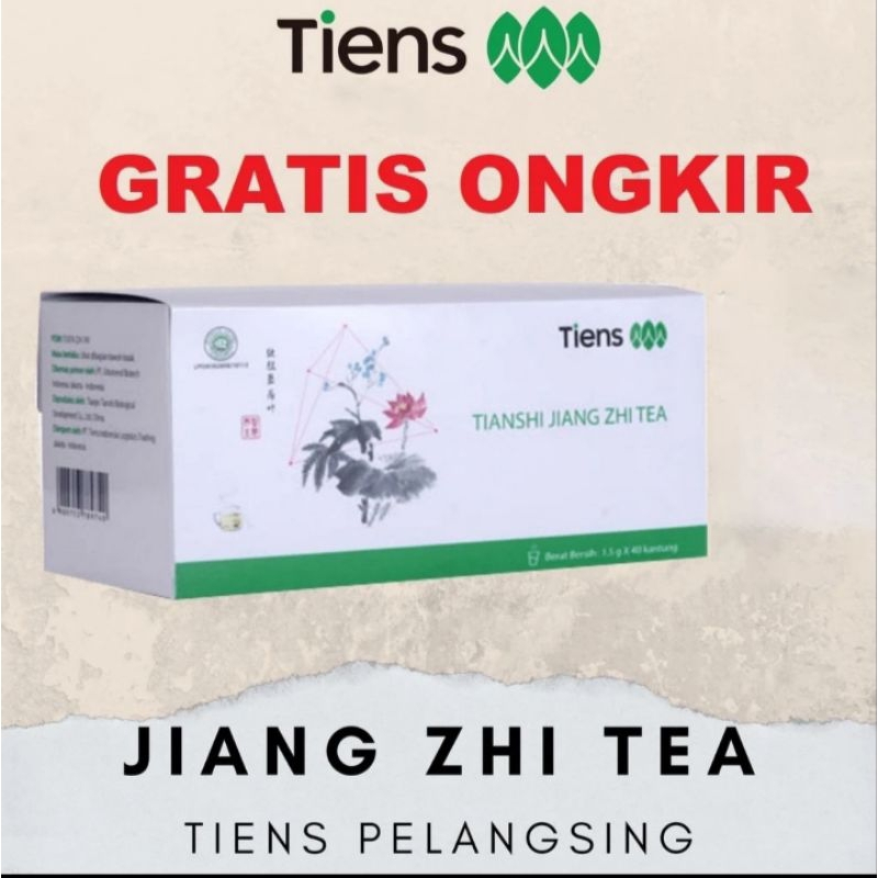 

1 box teh JIANG ZHI TEA TIENS / TIANSHI isi 40 bungkus