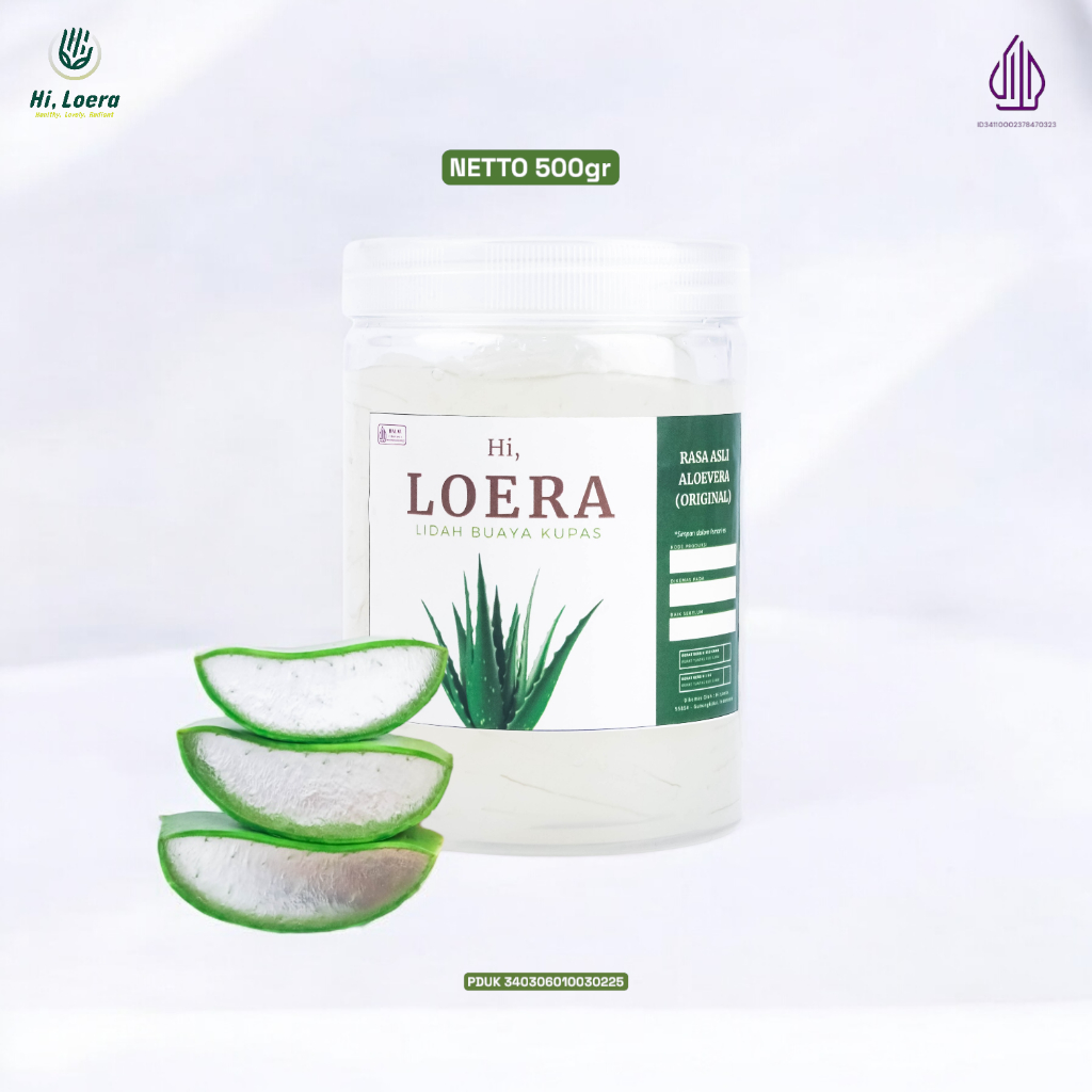 

Nata de Aloevera Aloe Vera Lidah Buaya Kupas Bebas Pengawet dan Pemanis Herbal Alami Atasi Masalah Asam Lambung Maag GERD Susah BAB Sembelit 500 gram Kemasan Toples