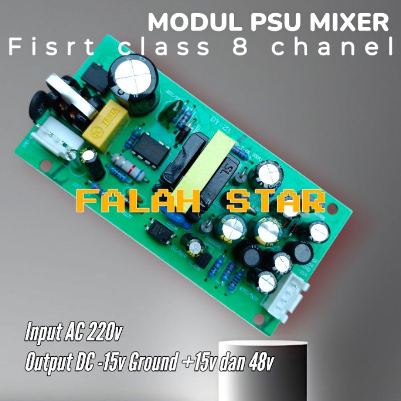 psu mixer first clas 8 chanel -15 Gnd +15v 48v psu mixer firstclass psu mixer dy-23