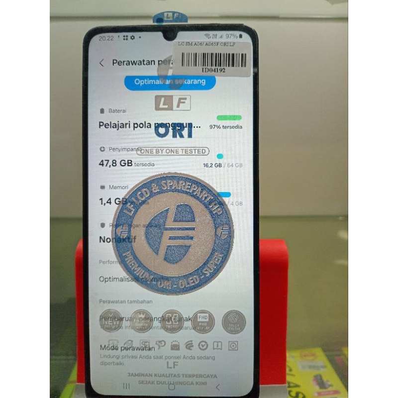 mesin normal samsung A06/A065