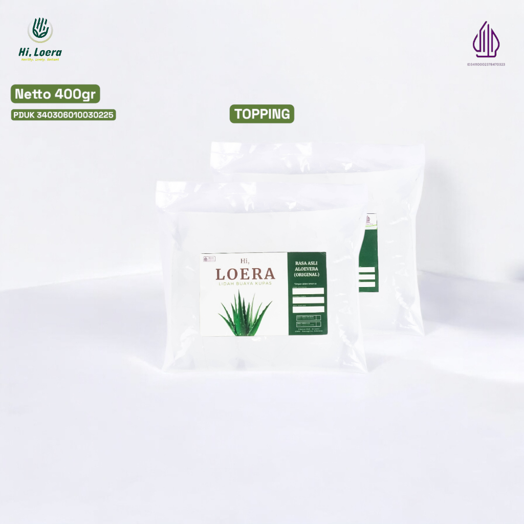 

Topping toping minuman nata lidah buaya aloe vera aloevera murni solusi atasi masalah sembelit susah bab maag asam lambung pengganti popping poping boba tanpa pengawet dan pemanis ukuran 400 gram