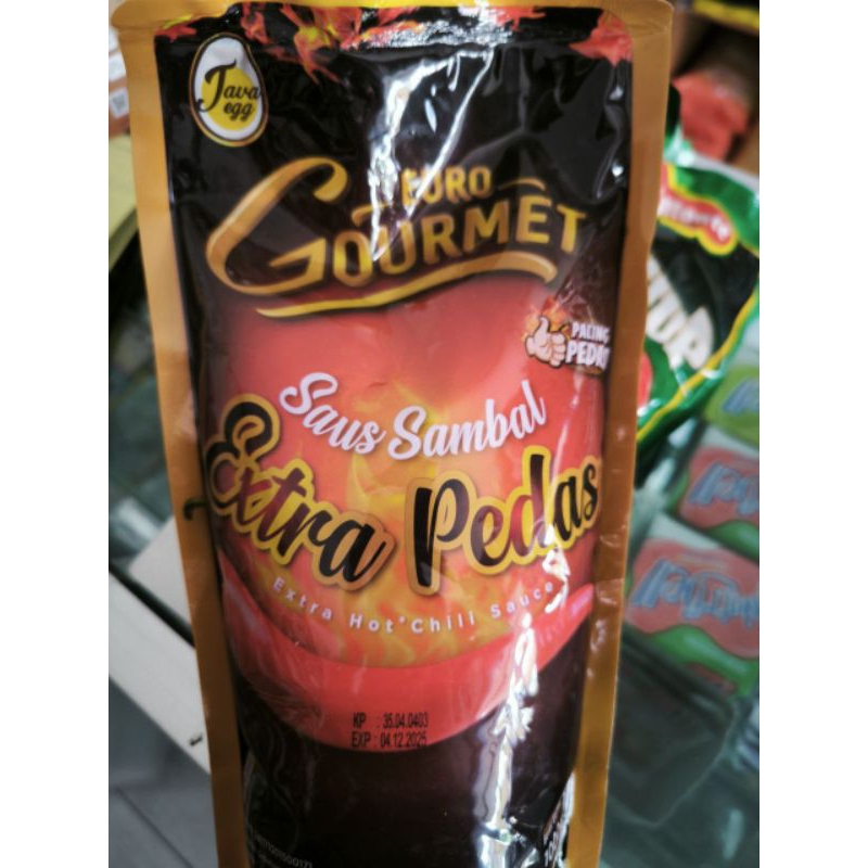 

Gourmet extra pedas saos